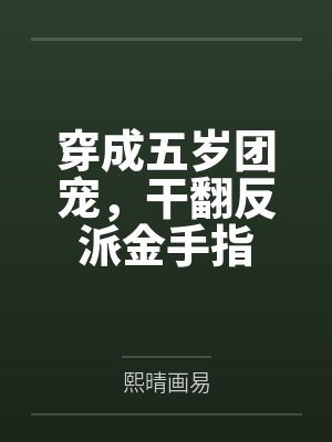 黎司然楚沉之穿成五岁团宠，干翻反派金手指