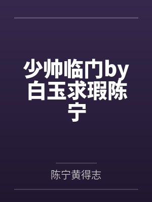 少帅临门by白玉求瑕陈宁